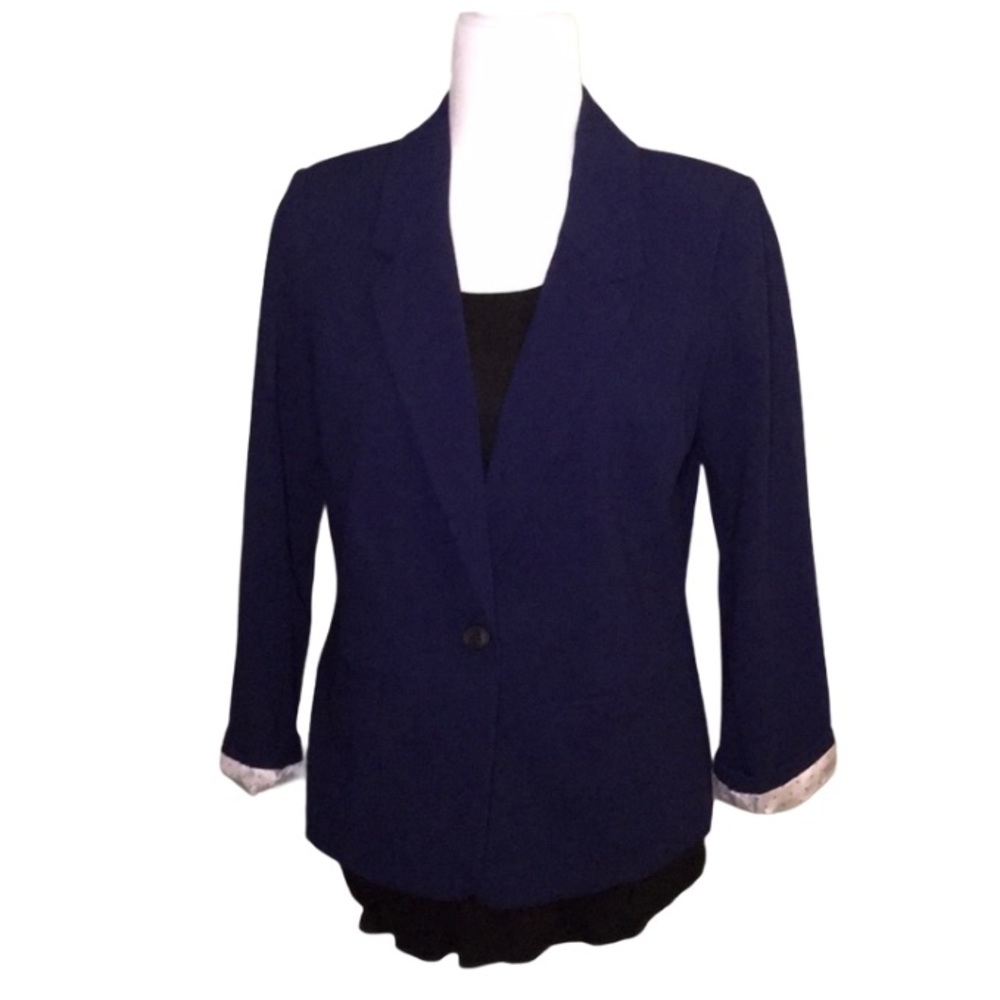 Kensie Rebekah Stretch Crepe Blazer